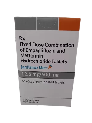 JARDIANCE MET 12.5MG/500MG - 10 TABLETS