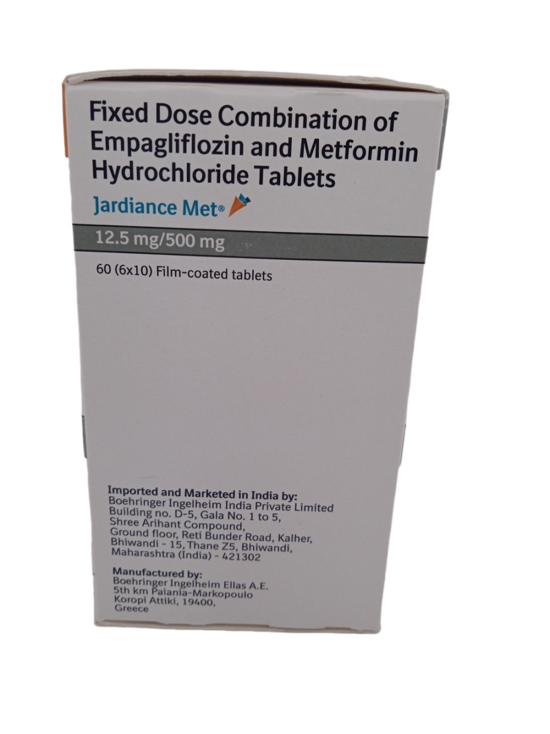 JARDIANCE MET 12.5MG/500MG - 10 TABLETS - Image 3