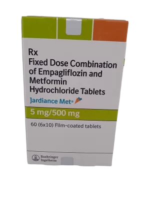 JARDIANCE MET 5MG/500MG - 10 TABLETS