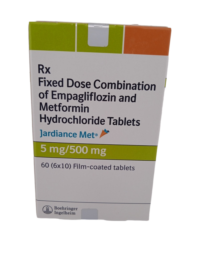 JARDIANCE MET 5MG/500MG - 10 TABLETS