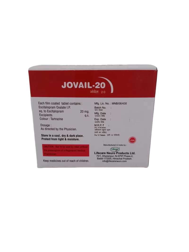 JOVAIL 20 MG - 10 TABLETS - Image 4
