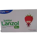 JUNIOR LANZOL 15 MG - 15 TABLETS