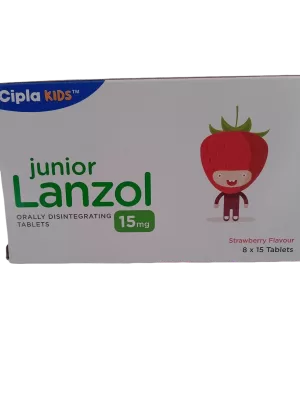 JUNIOR LANZOL 15 MG - 15 TABLETS