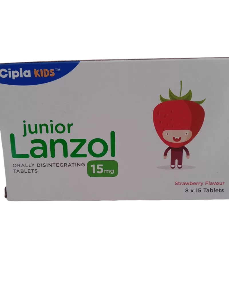 JUNIOR LANZOL 15 MG - 15 TABLETS