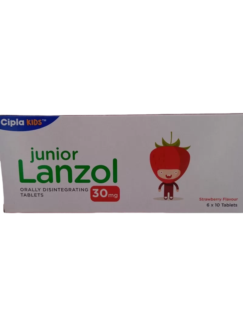 JUNIOR LANZOL 30 MG - 10 TABLETS
