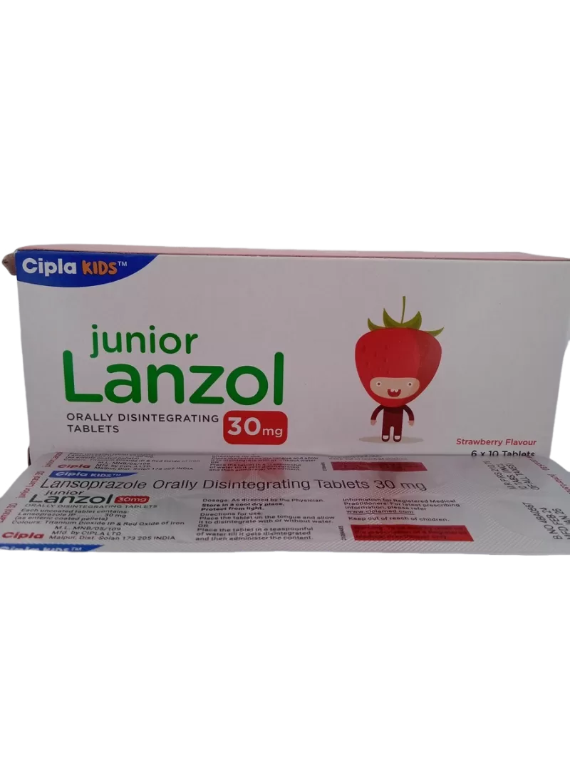 JUNIOR LANZOL 30 MG - 10 TABLETS - Image 3
