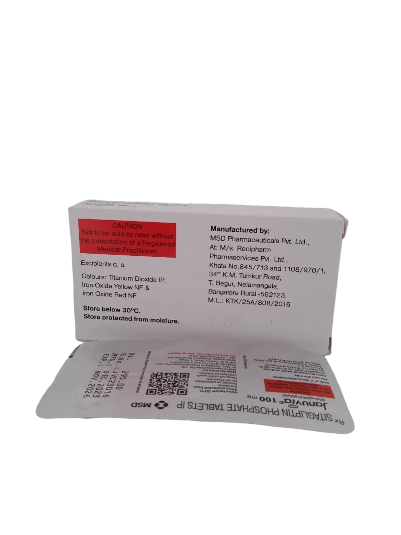 JANUVIA 100 MG - 7 TABLETS - Image 4