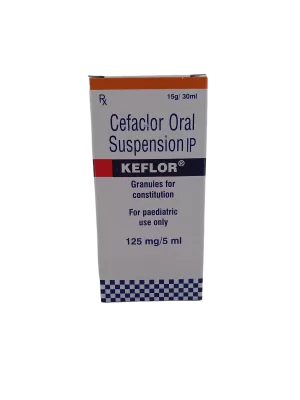 KEFLOR 125MG/1ML - 1 BOTTLE OF 15GM/30ML