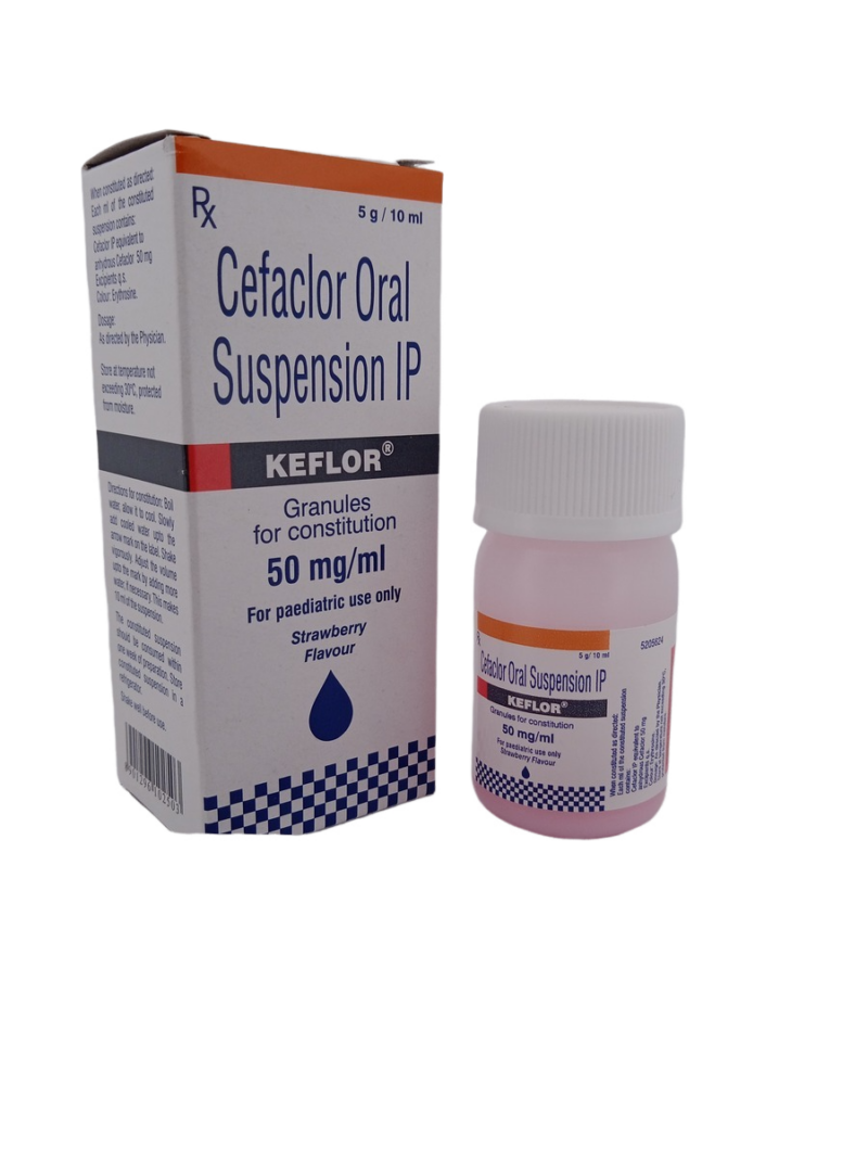 KEFLOR 50MG/1ML - 1 BOTTLE OF 5GM/10ML - Image 2