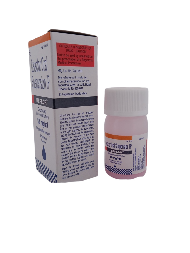 KEFLOR 50MG/1ML - 1 BOTTLE OF 5GM/10ML - Image 3