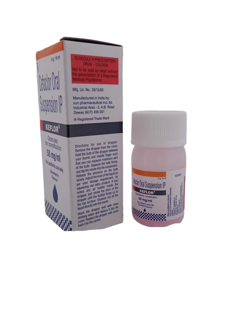 KEFLOR 50MG/1ML - 1 BOTTLE OF 5GM/10ML - Image 3
