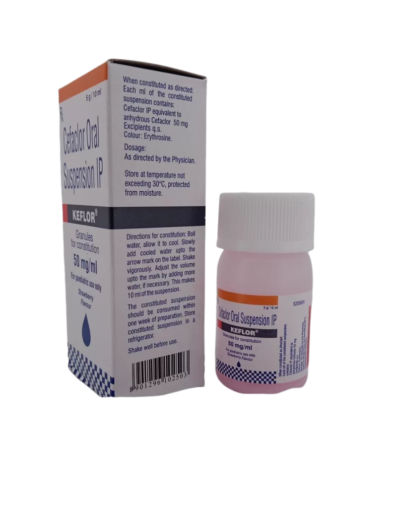 KEFLOR 50MG/1ML - 1 BOTTLE OF 5GM/10ML - Image 4