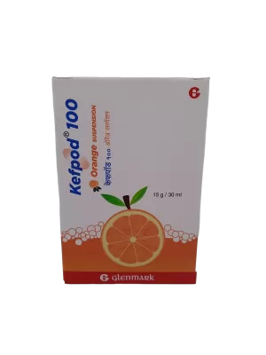 KEFPOD (ORANGE SUSPENSION) 100 MG - 1 BOTTLE OF 15g/30ML