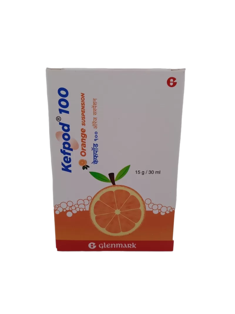 KEFPOD (ORANGE SUSPENSION) 100 MG - 1 BOTTLE OF 15g/30ML