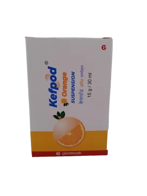 KEFPOD (ORANGE SUSPENSION) 50 MG - 1 BOTTLE OF 15g/30ML