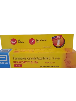 KENACORT 0.1% - 1 TUBE OF 7.5g