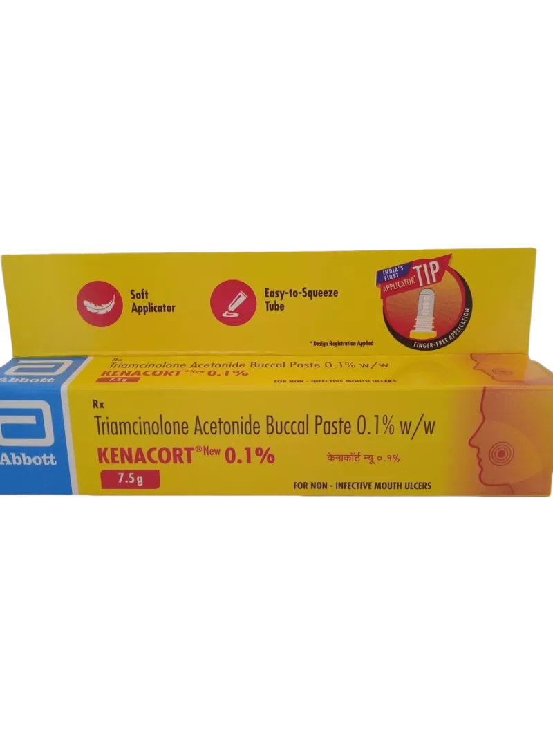 KENACORT 0.1% - 1 TUBE OF 7.5g