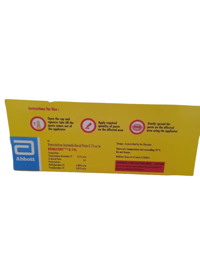 KENACORT 0.1% - 1 TUBE OF 7.5g - Image 4