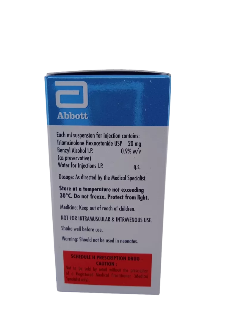KENACORT HEXA 20MG/1ML - 1 VIAL OF 1ML - Image 2