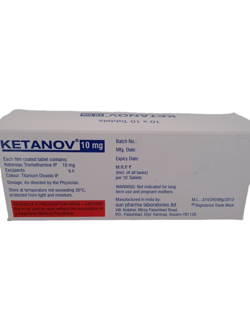 KETANOV 10 MG - 10 TABLETS - Image 4