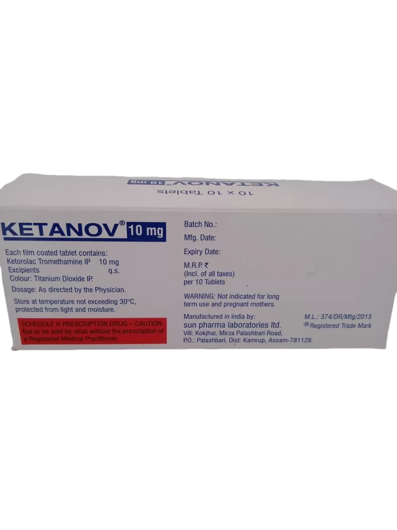 KETANOV 10 MG - 10 TABLETS - Image 4