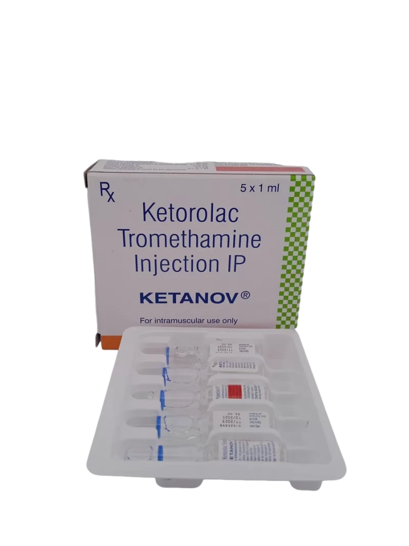 KETANOV INJECTION - 5 AMPOULES - Image 3