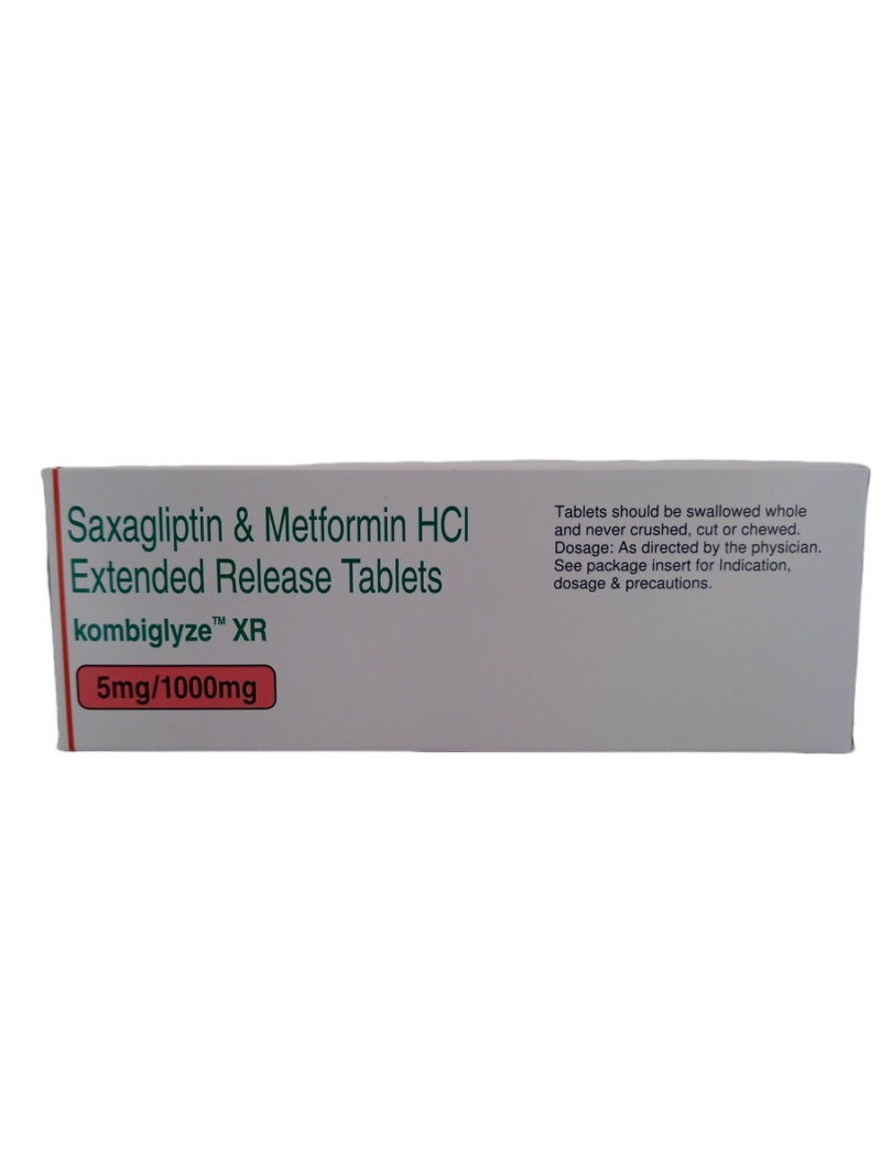 KOMBIGLYZE XR 5MG/1000MG - 7 TABLETS - Image 4