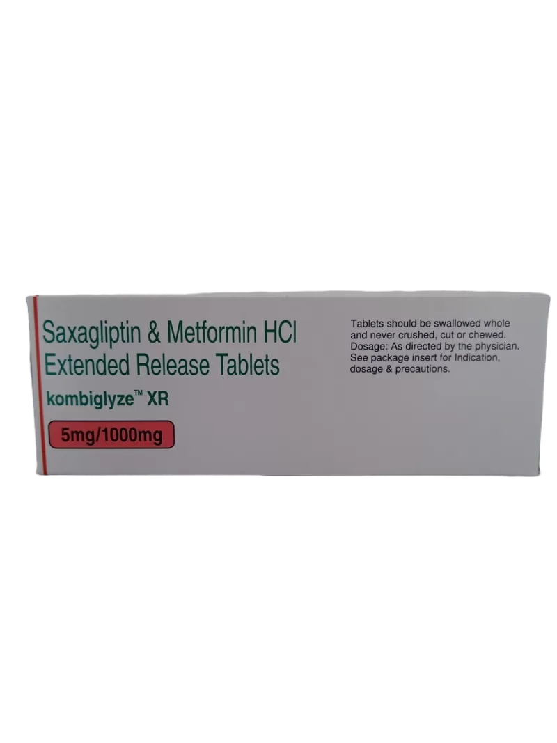 KOMBIGLYZE XR 5MG/1000MG - 7 TABLETS - Image 4