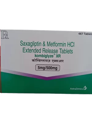 KOMBIGLYZE XR 5MG/500MG - 7 TABLETS