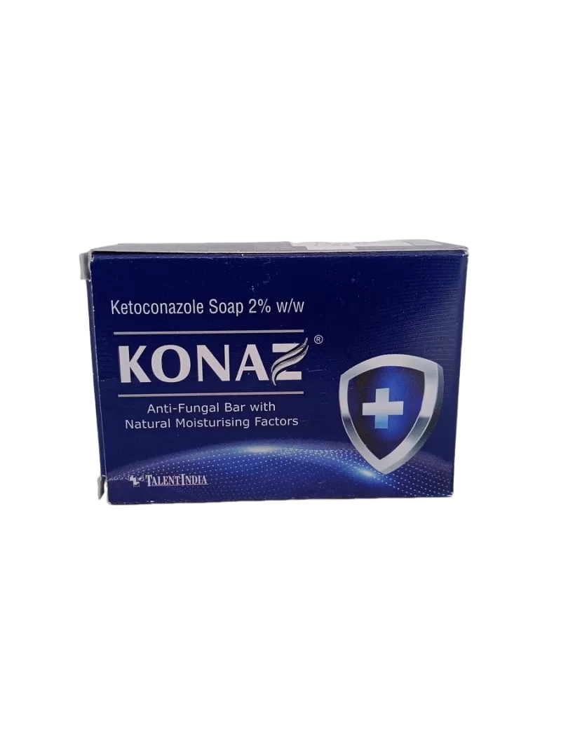 KONAZ ANTI-FUNGAL WITH NATURAL MOISTURISING FACTORS - 1 BAR OF 75g