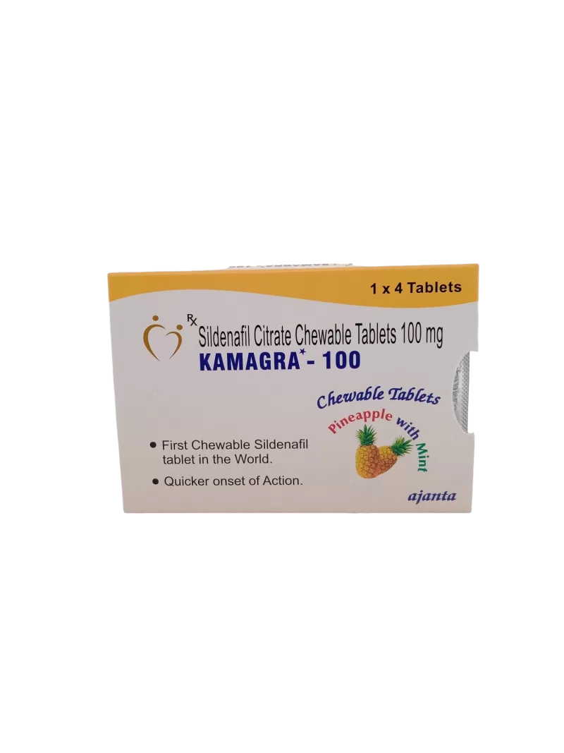 KAMAGRA POLO PINEAPPLE - 4 TABLETS