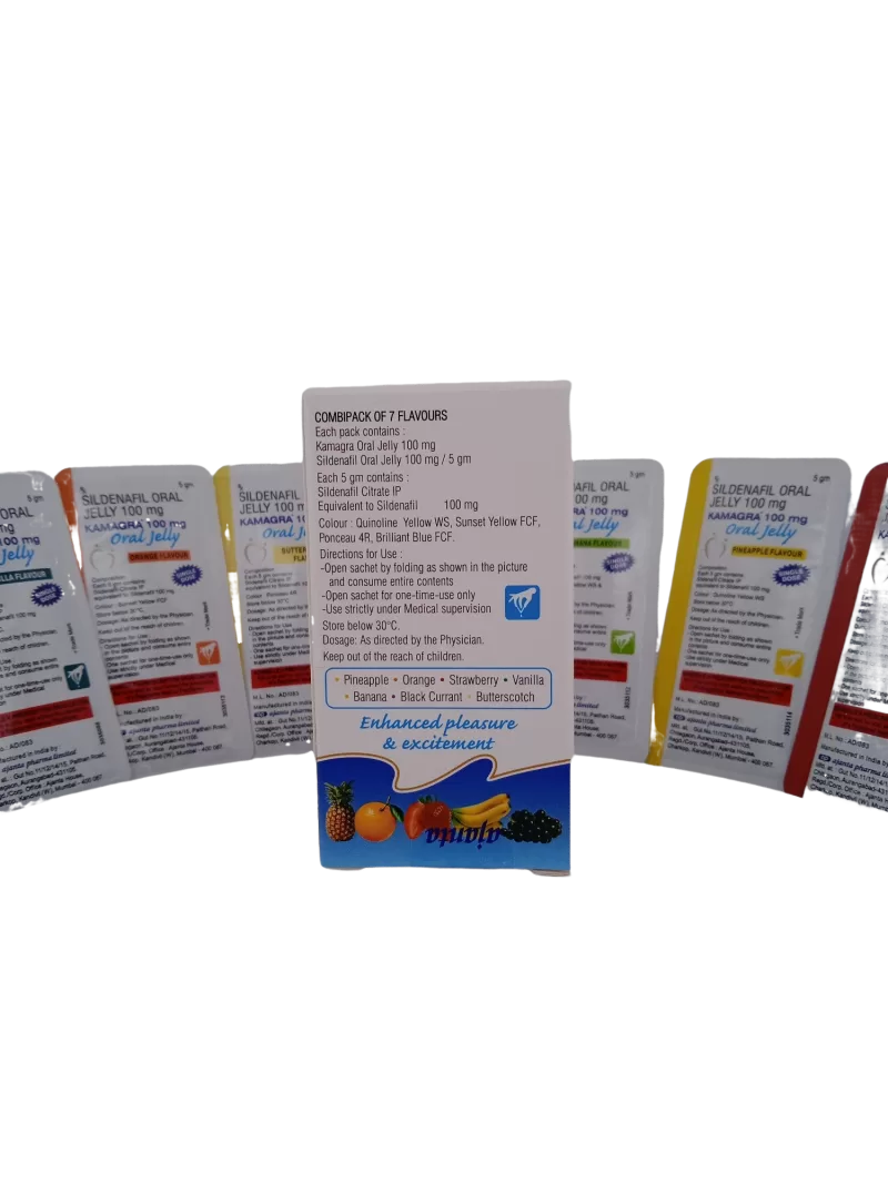 KAMAGRA 100 MG ORAL JELLY - 7 SACHET - Image 4