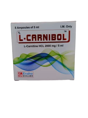 L-CARNIBOL 400 MG - 5 AMPOULES OF 5ML