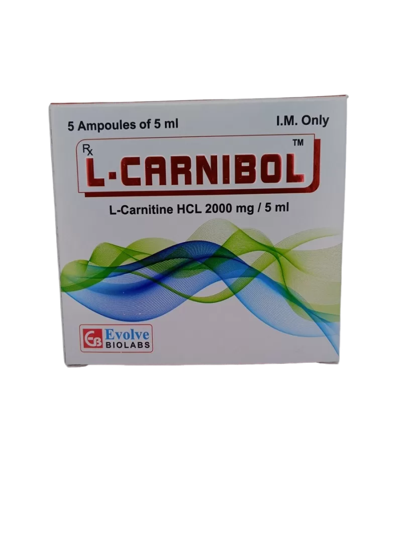 L-CARNIBOL 400 MG - 5 AMPOULES OF 5ML