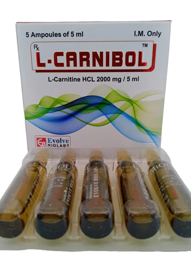 L-CARNIBOL 400 MG - 5 AMPOULES OF 5ML - Image 2