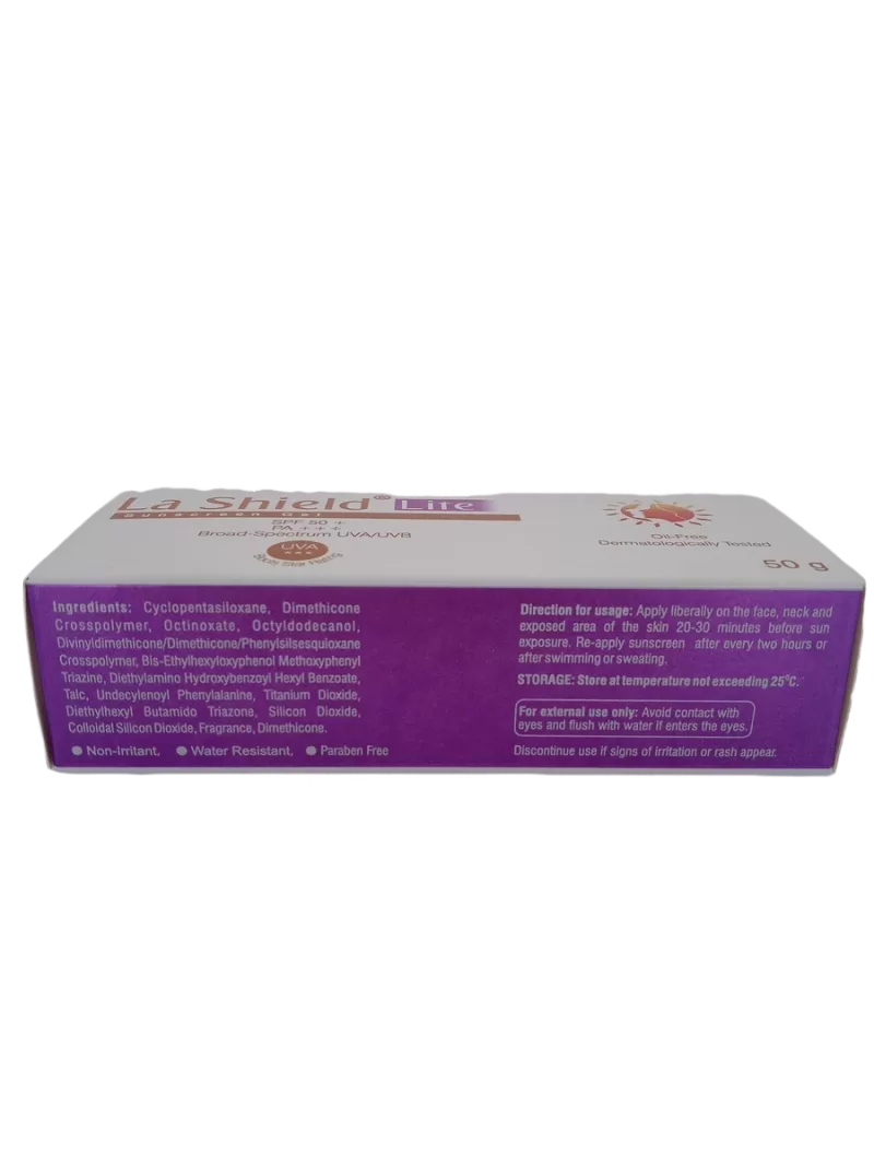 LA SHIELD LITE SUNSCREEN GEL - 1 TUBE OF 50g - Image 2