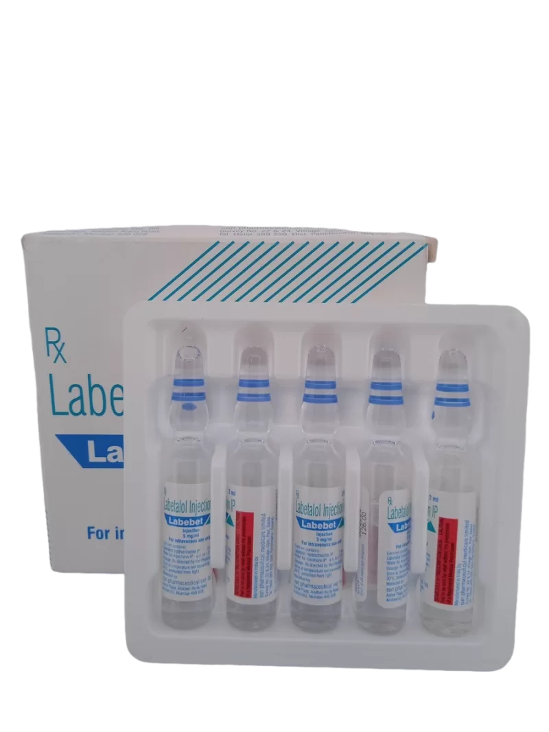 LABEBET INJECTION 5MG/1ML - 1 AMPOULES OF 2ML - Image 2