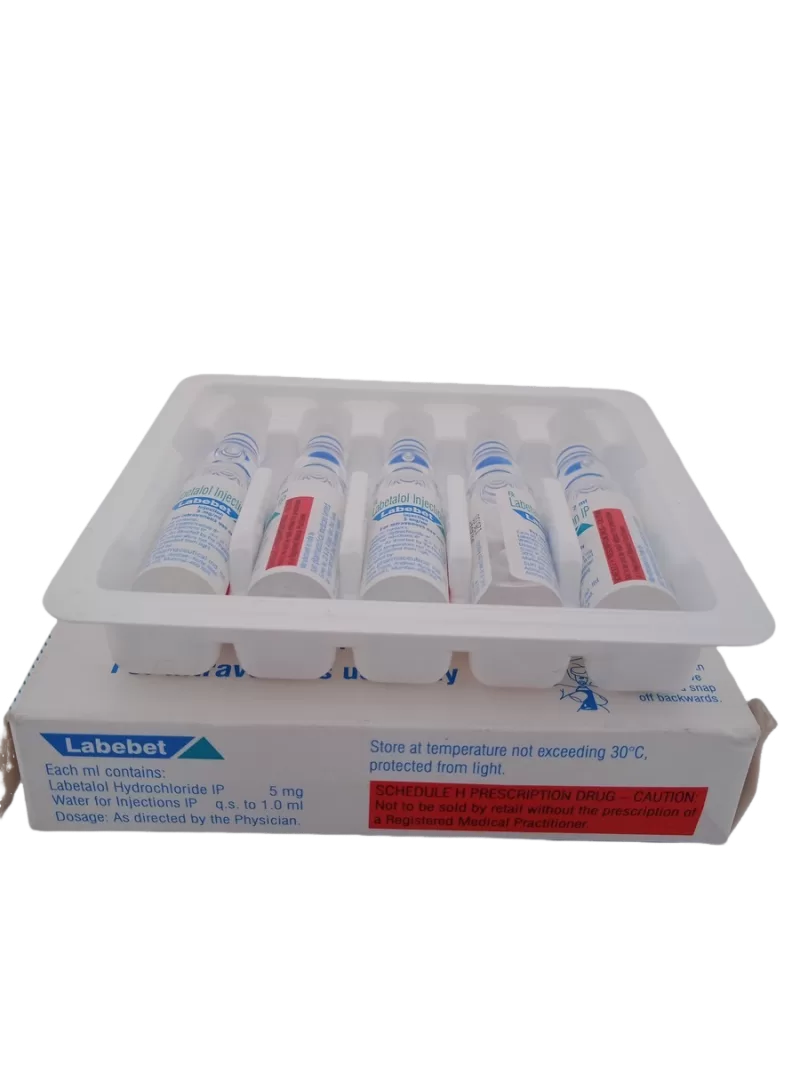 LABEBET INJECTION 5MG/1ML - 1 AMPOULES OF 2ML - Image 3
