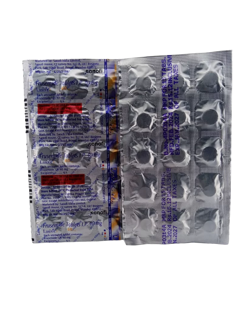 LASIX 40MG (Furosemide Tablets) - 15 TABLETS - Image 3