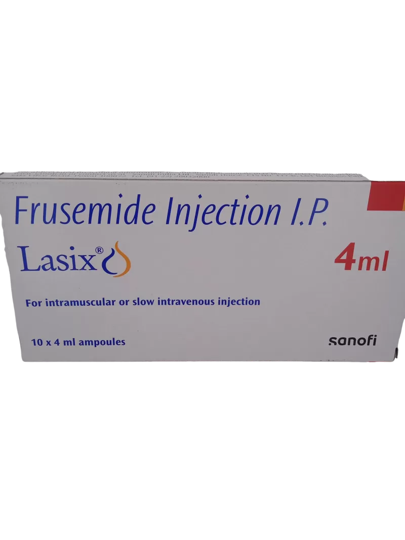 LASIX INJECTION - 10 AMPOULES OF 4ML