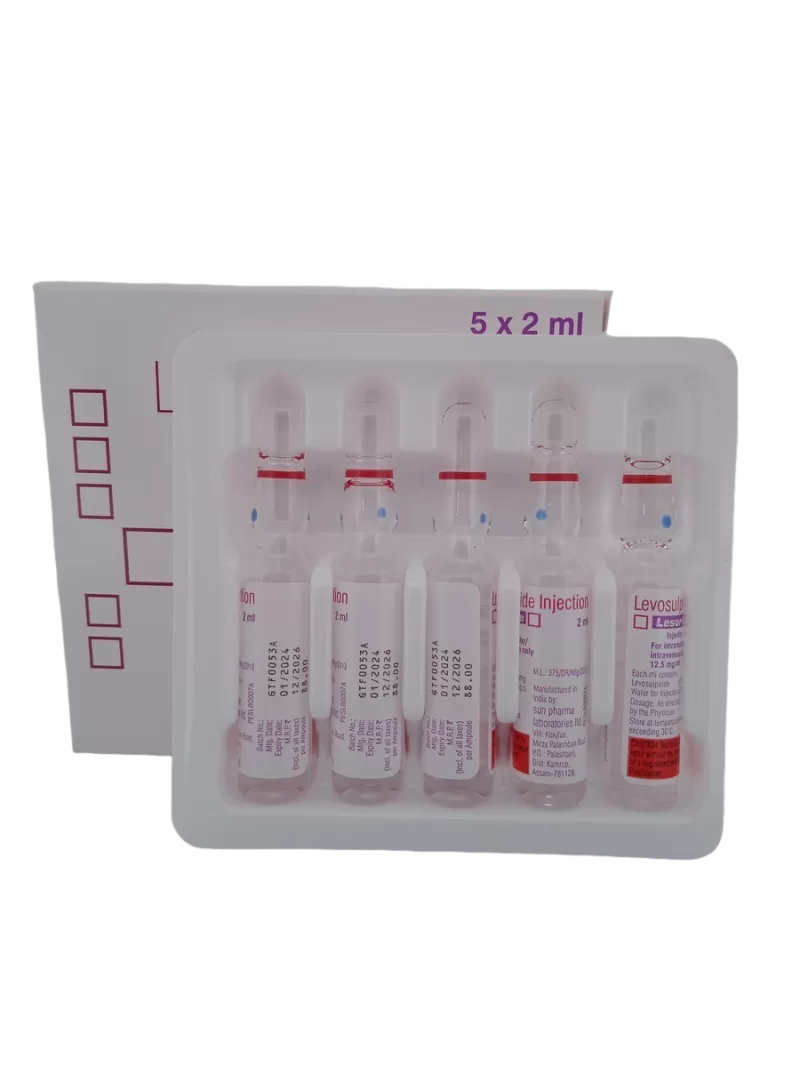 LESURIDE INJECTION 12.5MG/1ML - 5 AMPOULES OF 2ML - Image 2