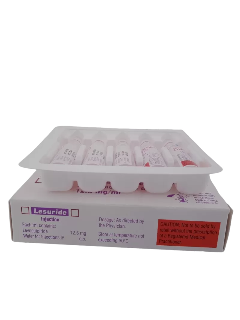 LESURIDE INJECTION 12.5MG/1ML - 5 AMPOULES OF 2ML - Image 3