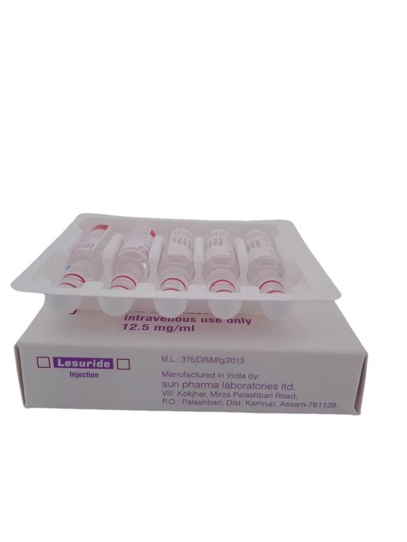 LESURIDE INJECTION 12.5MG/1ML - 5 AMPOULES OF 2ML - Image 4