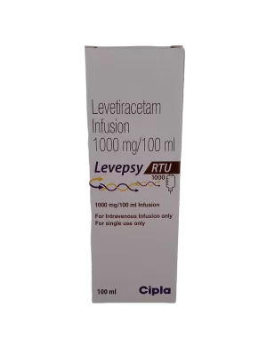 LEVEPSY RTU 1000MG/100ML - 1 INFUSION OF 100ML