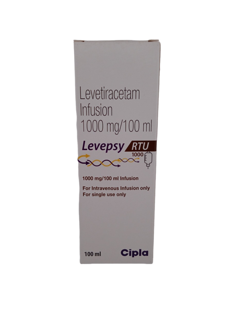 LEVEPSY RTU 1000MG/100ML - 1 INFUSION OF 100ML