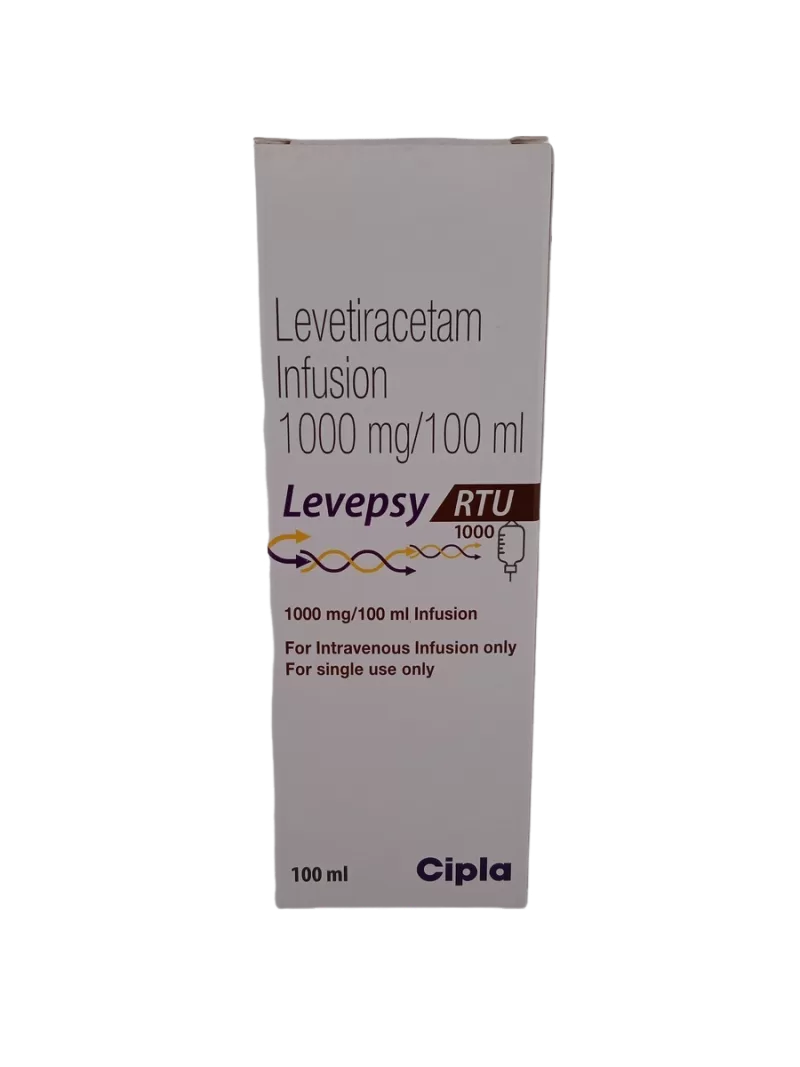 LEVEPSY RTU 1000MG/100ML - 1 INFUSION OF 100ML