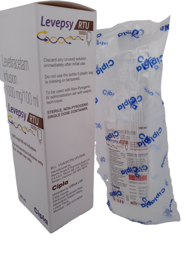 LEVEPSY RTU 1000MG/100ML - 1 INFUSION OF 100ML - Image 3