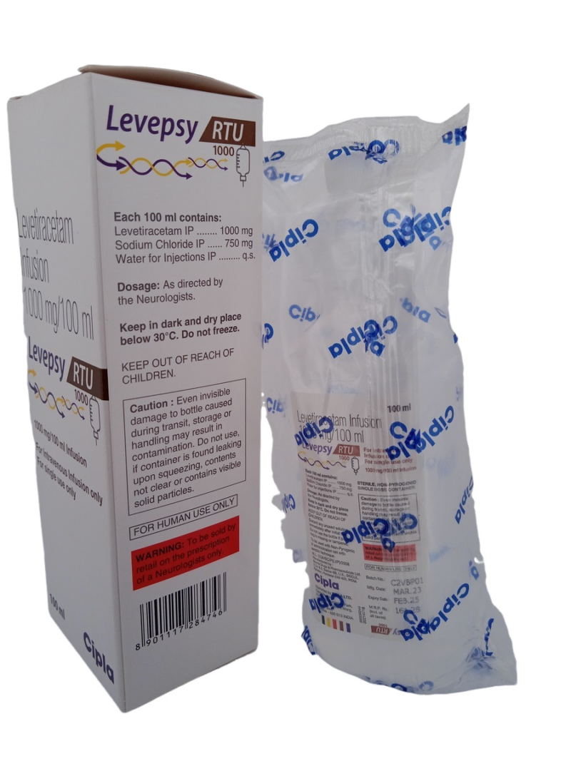 LEVEPSY RTU 1000MG/100ML - 1 INFUSION OF 100ML - Image 4