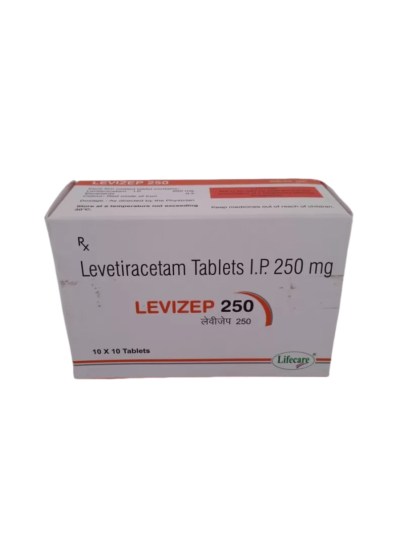 LEVIZEP 250 MG - 10 TABLETS