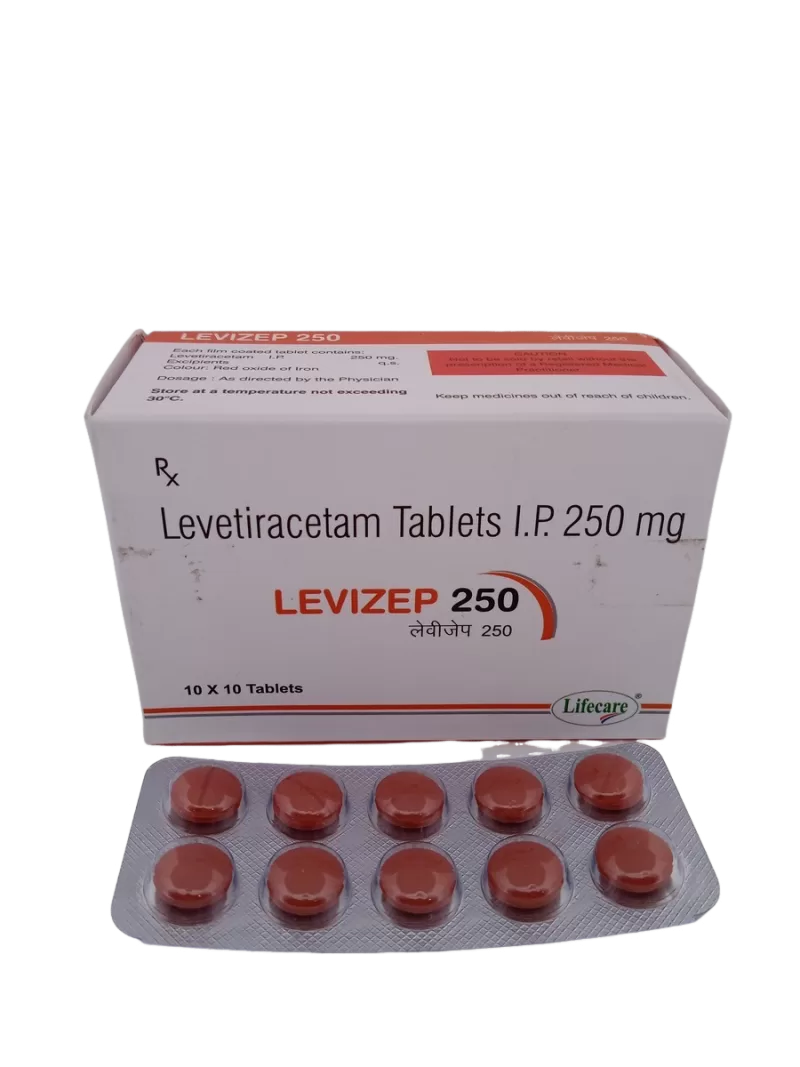 LEVIZEP 250 MG - 10 TABLETS - Image 2